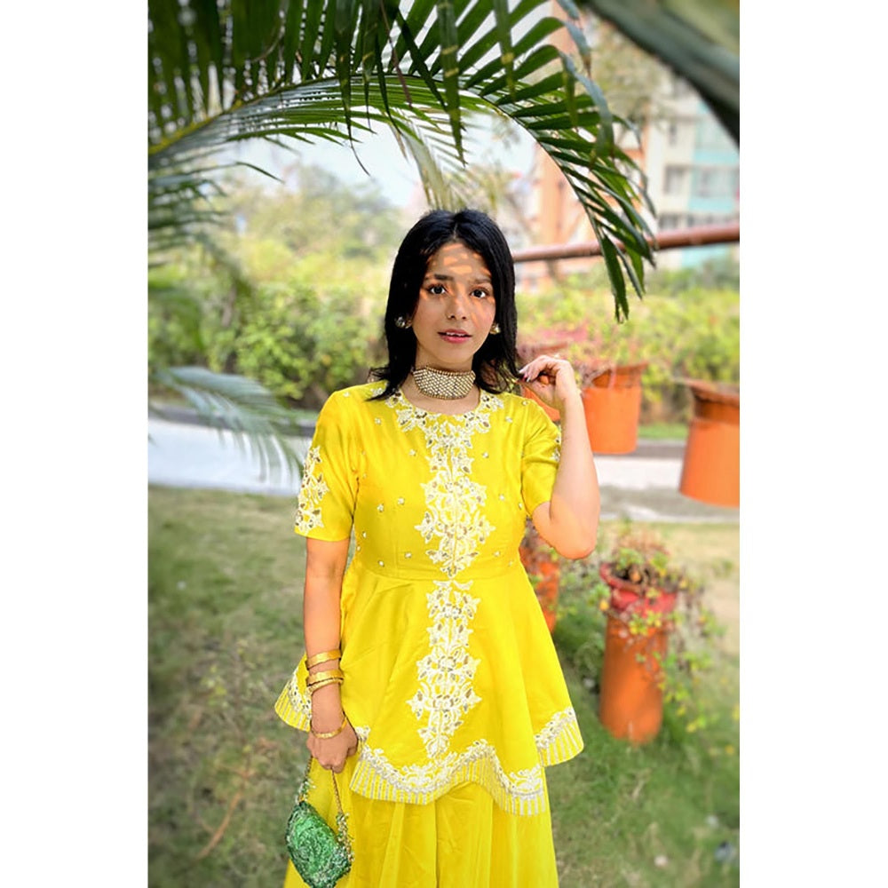 Leela by A Yellow Co-Ord Set