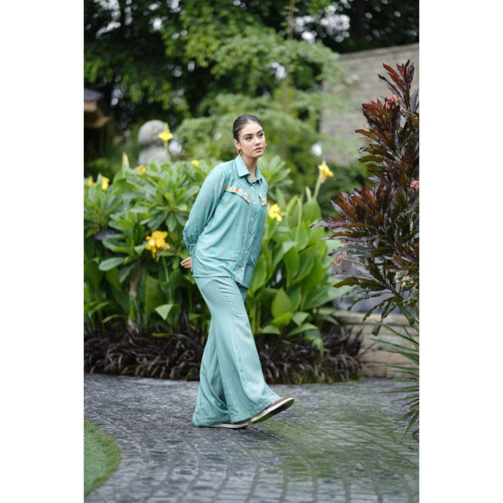 Leela by A Kiran Top With Pant Co-Ord