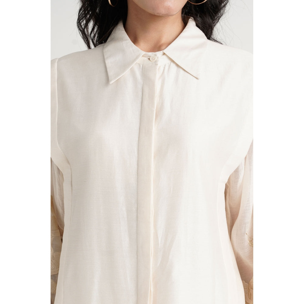 MADDER MUCH Buckler Co-Ord - White (Set of 2)