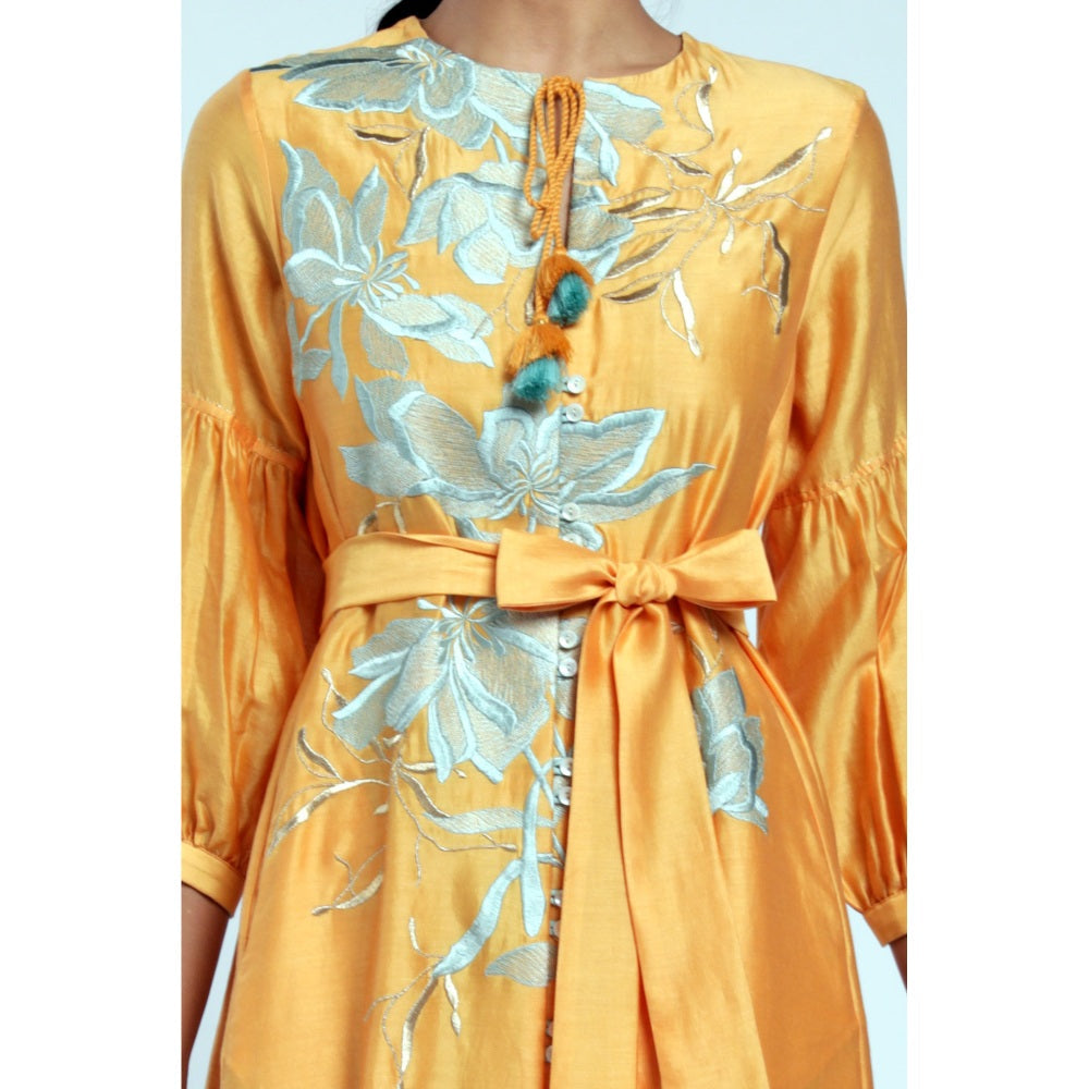 MADDER MUCH Ella Midi Dress - Yellow (Set of 2)