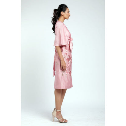 MADDER MUCH Emma Midi Dress - Pink