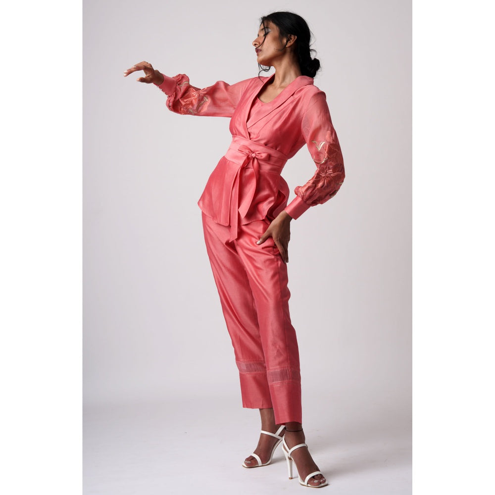 MADDER MUCH Grace Co-Ord - Coral (Set of 3)