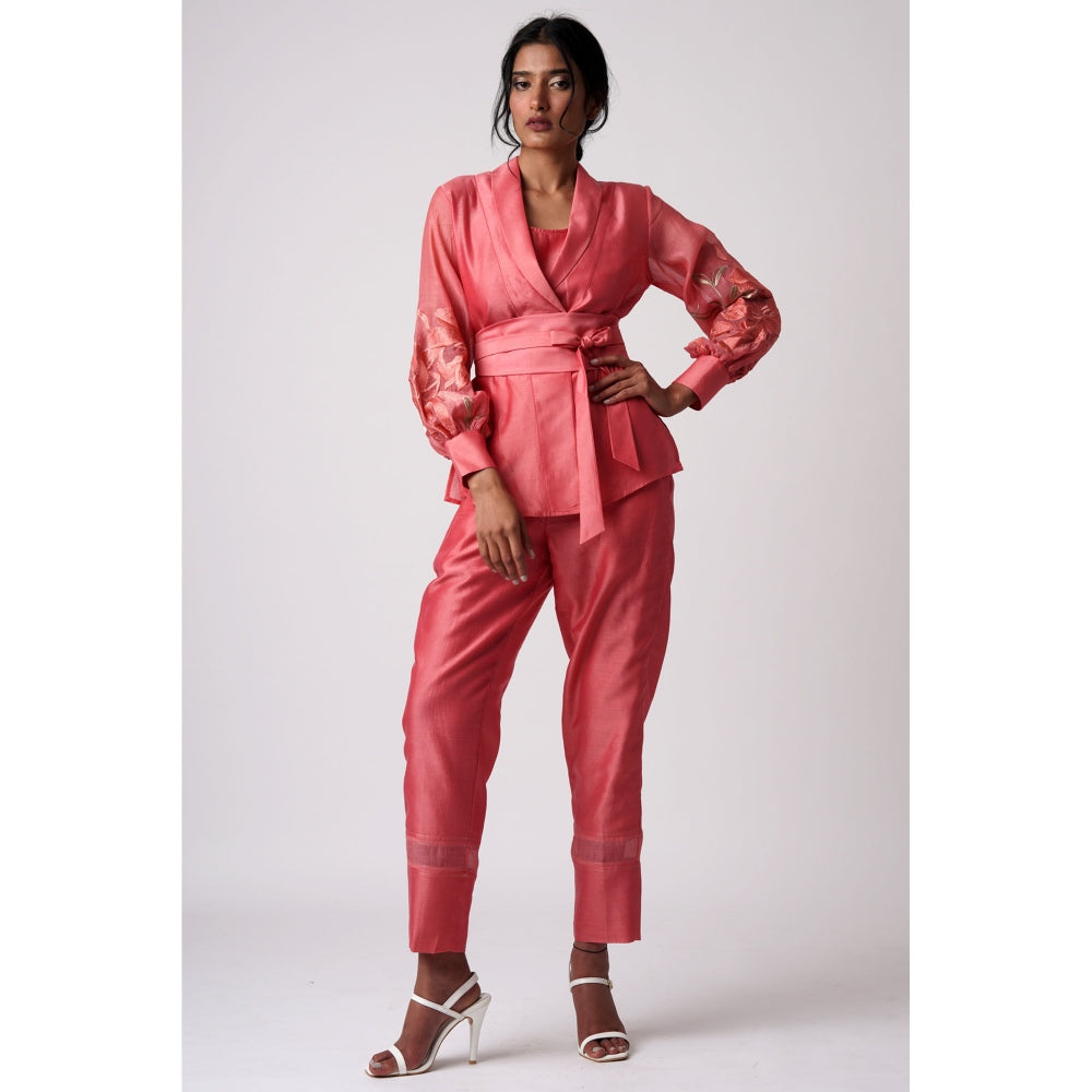 MADDER MUCH Grace Co-Ord - Coral (Set of 3)