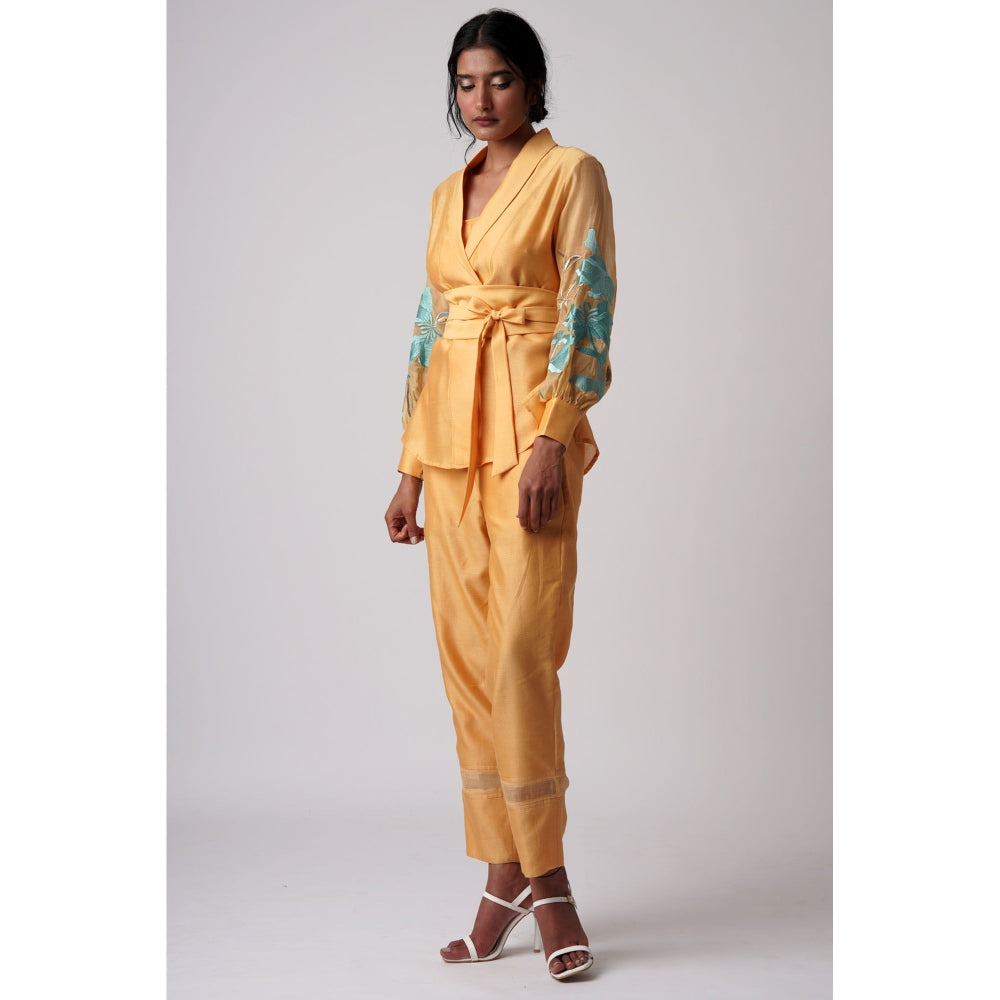 MADDER MUCH Grace Mimosa Co-Ord - Yellow (Set of 3)