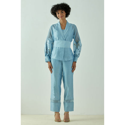 MADDER MUCH Grace Pacific Blue Co-Ord - Blue (Set of 3)