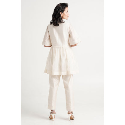 MADDER MUCH Ivory Abe 2.0 Co-Ord - Ivory (Set of 2)