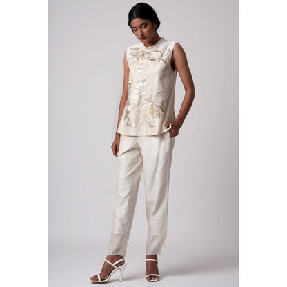 MADDER MUCH Luna Co-Ord - White (Set of 2)