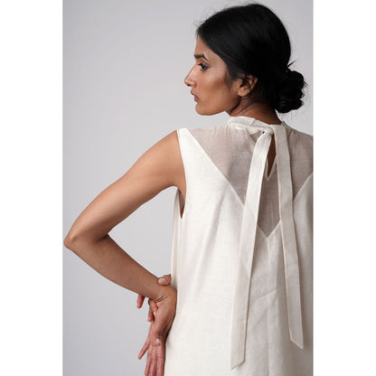 MADDER MUCH Luna Co-Ord - White (Set of 2)