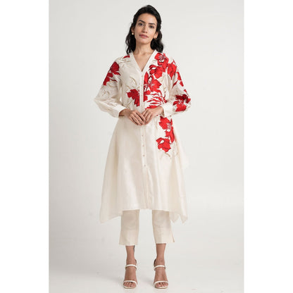 MADDER MUCH Mars Co-Ord - White (Set of 2)