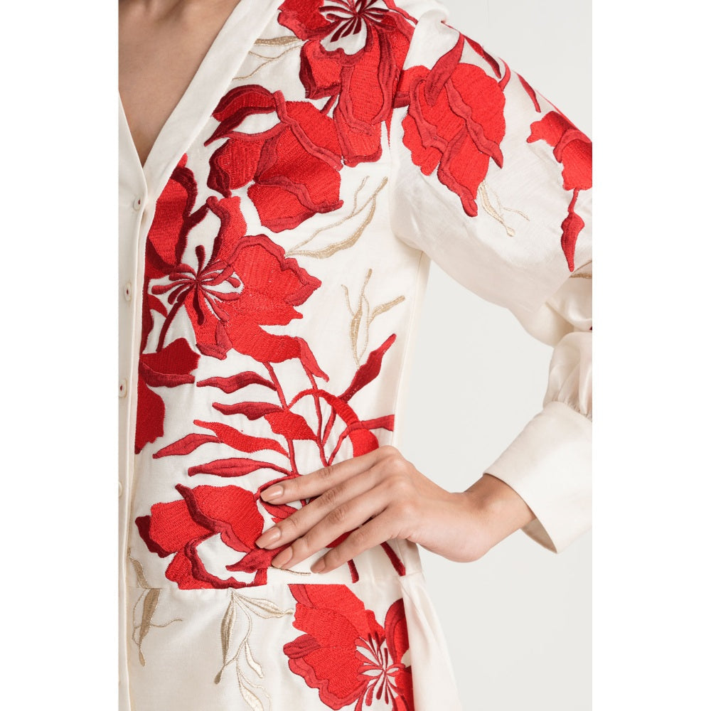 MADDER MUCH Mars Co-Ord - White (Set of 2)