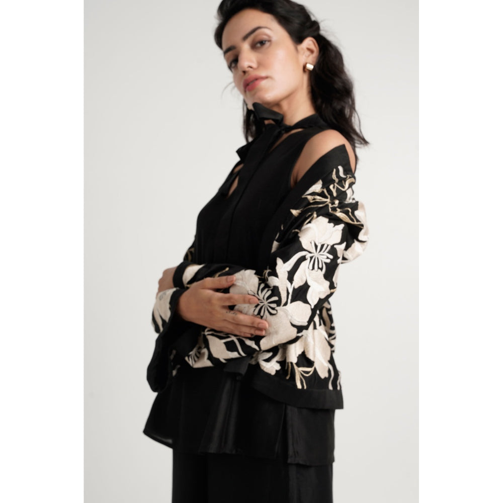 MADDER MUCH Milan Co-Ord - Black (Set of 3)
