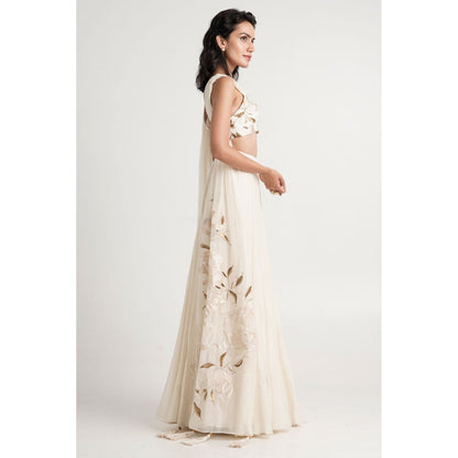 MADDER MUCH Opal Co-Ord - Ivory (Set of 2)