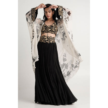 MADDER MUCH Ruhee Co-Ord - Black (Set of 3)
