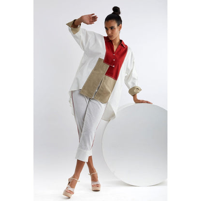 MADDER MUCH Taya Co-Ord - White (Set of 2)