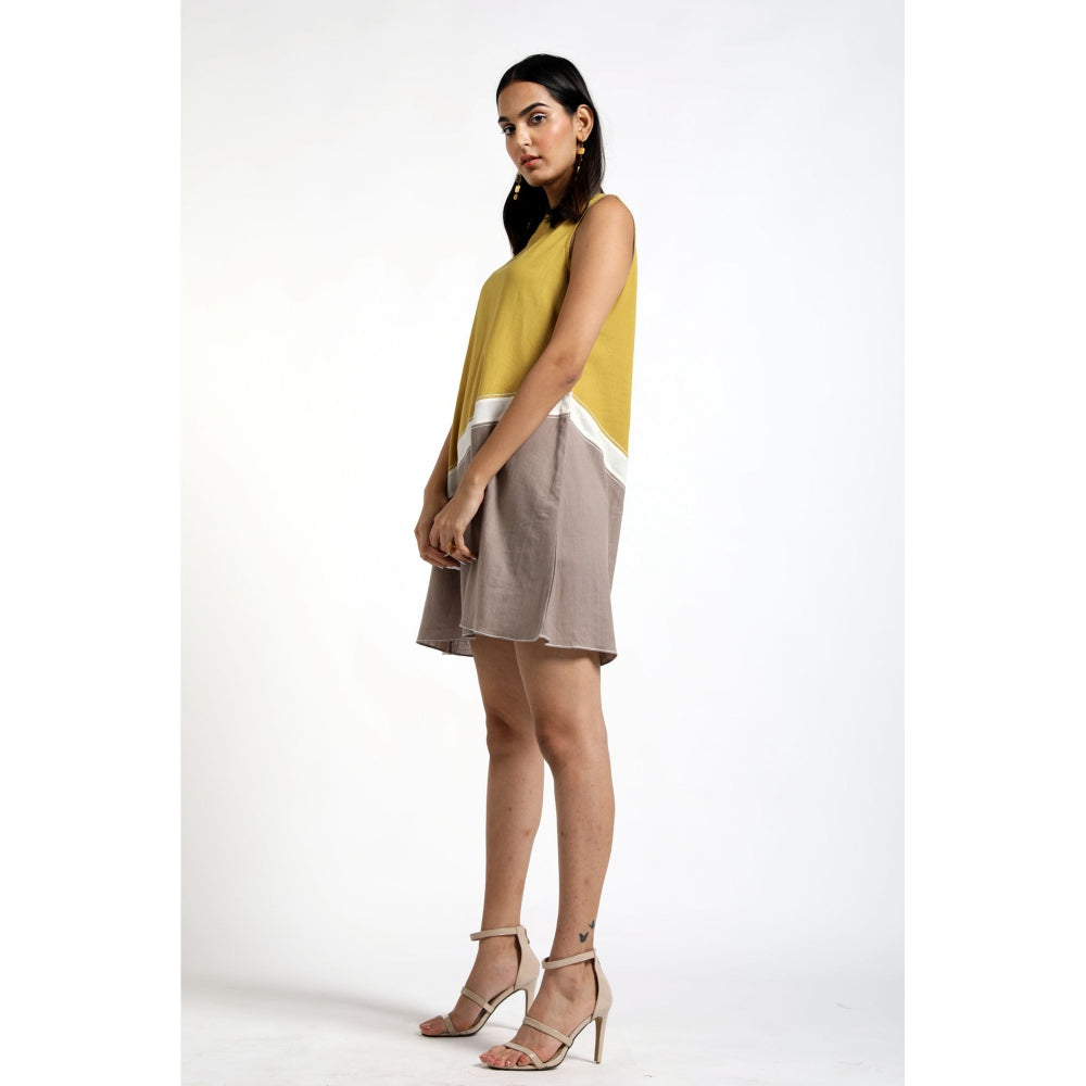 MADDER MUCH Tia Mini Dress - Yellow