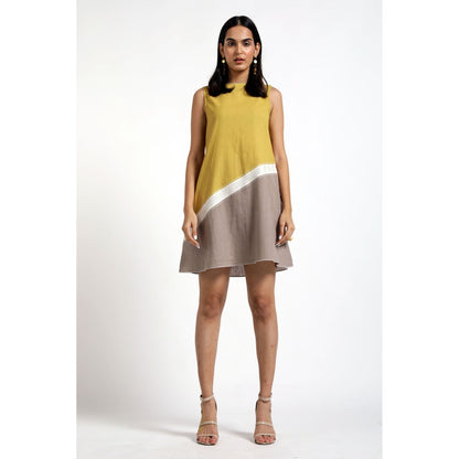 MADDER MUCH Tia Mini Dress - Yellow