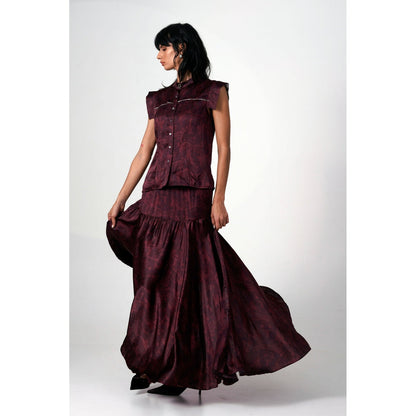 MADDER MUCH Brunei Waltzing Printed Skirt Set (Set of 2)