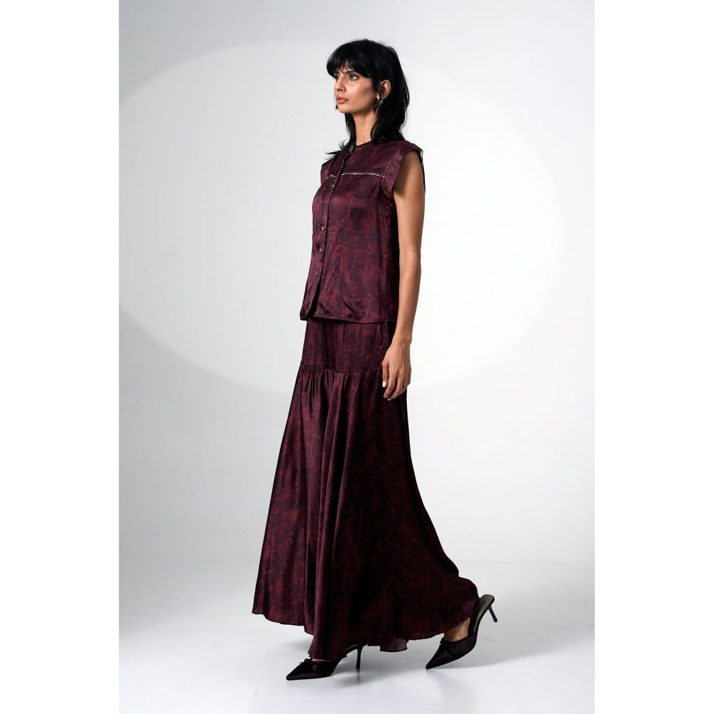 MADDER MUCH Brunei Waltzing Printed Skirt Set (Set of 2)