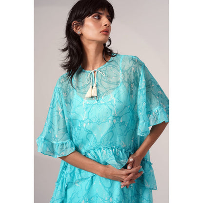 MADDER MUCH Celine Invert Frill Dress and Slip (Set of 2)