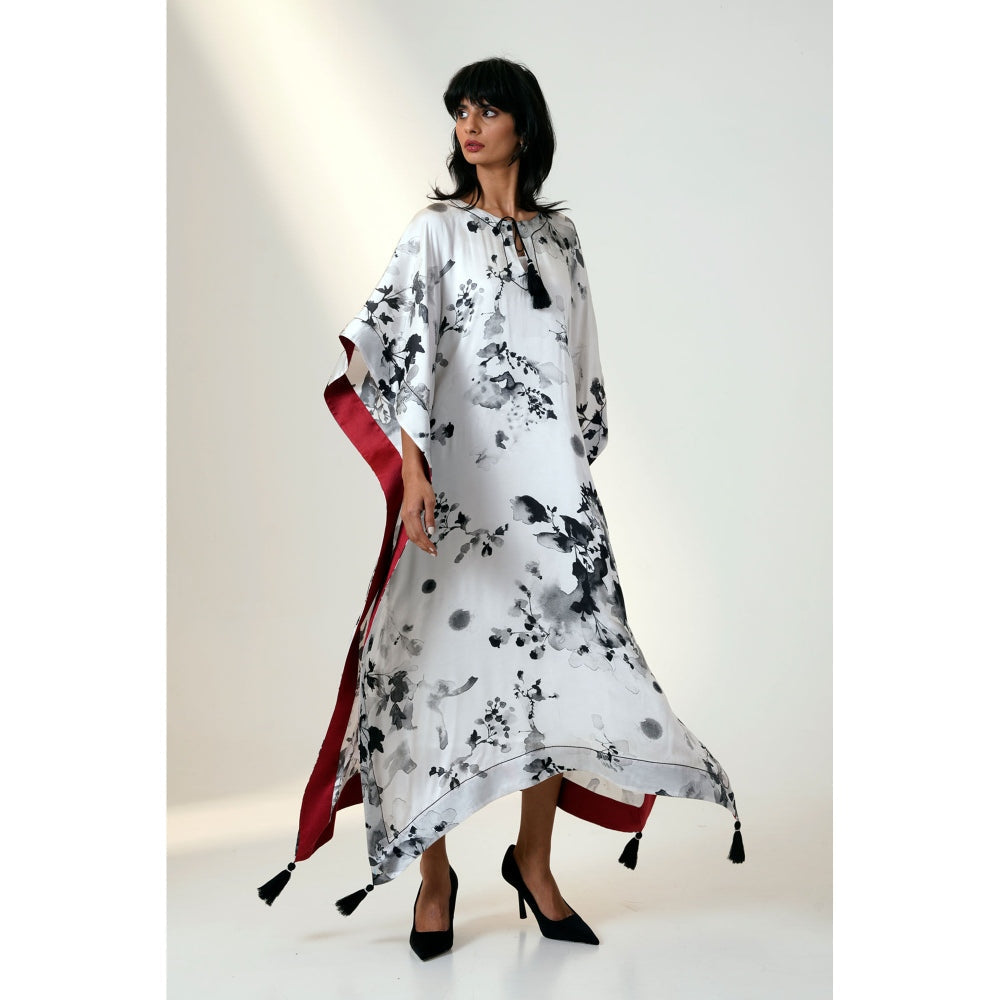 MADDER MUCH Rustaq Flowy Kaftan Style Dress and Slip (Set of 2)