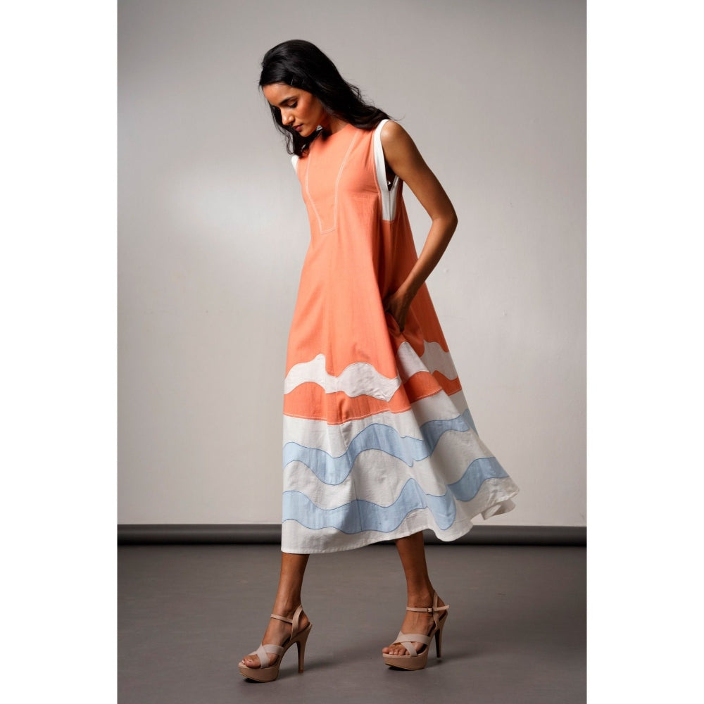 MADDER MUCH Piper Windflower Midi Dress