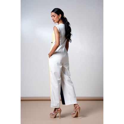MADDER MUCH Amoy Moonstone Denim Jumpsuit