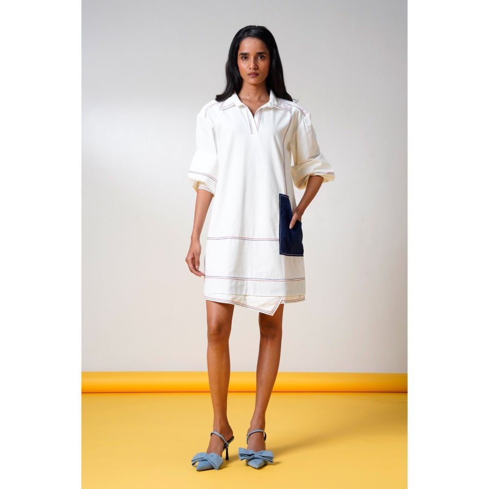 MADDER MUCH Malik Denim Dream Short Dress