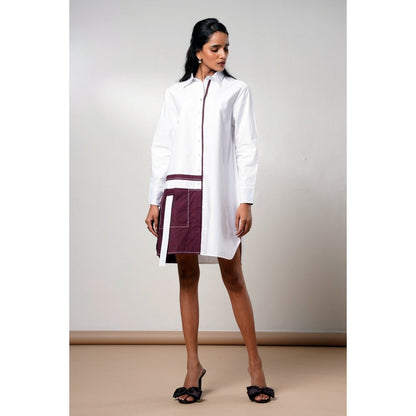 MADDER MUCH Nina Snow and Slush Short Dress