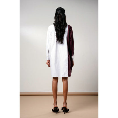 MADDER MUCH Nina Snow and Slush Short Dress
