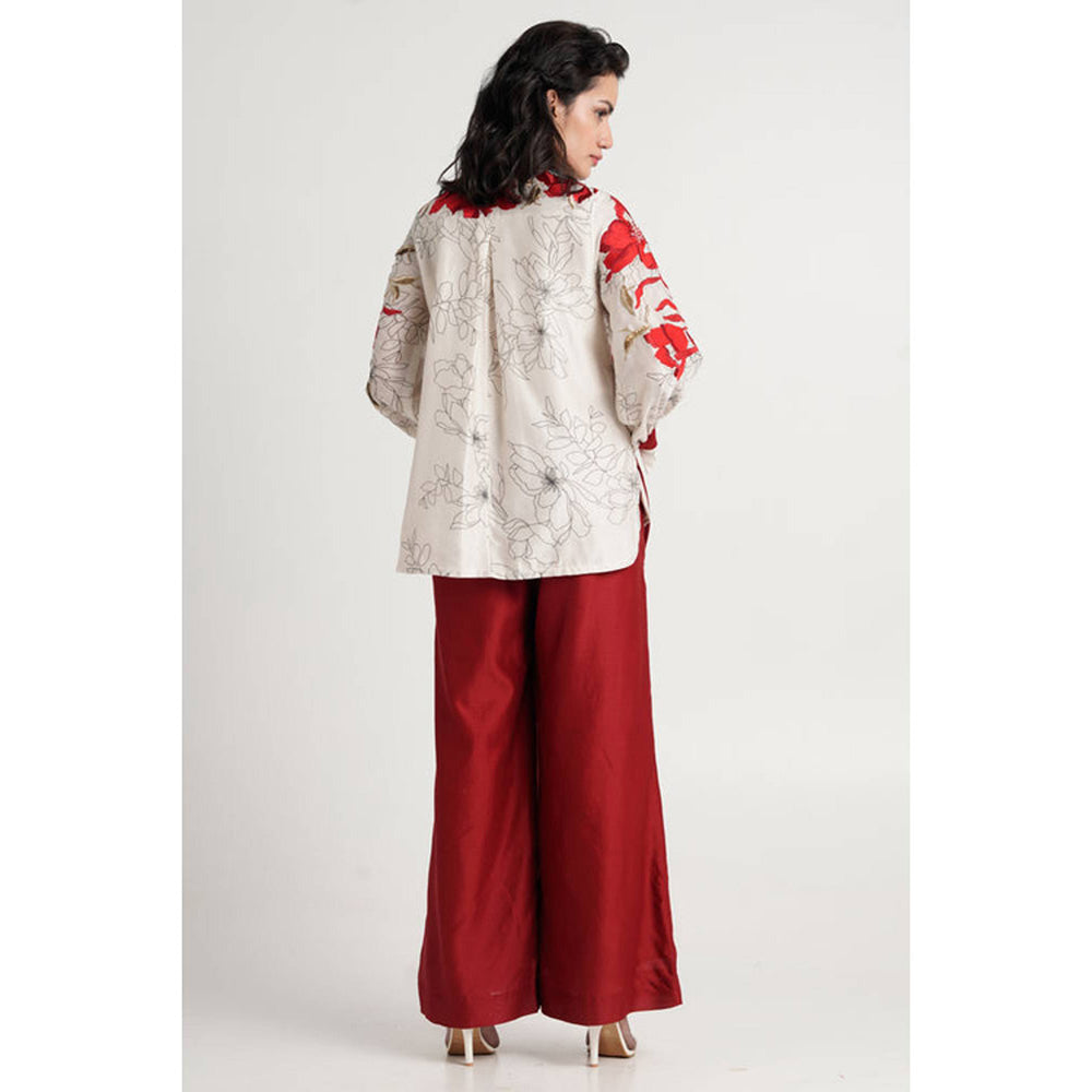 MADDER MUCH Nyla - Bloom Top + Wide Leg Pants Co-ords