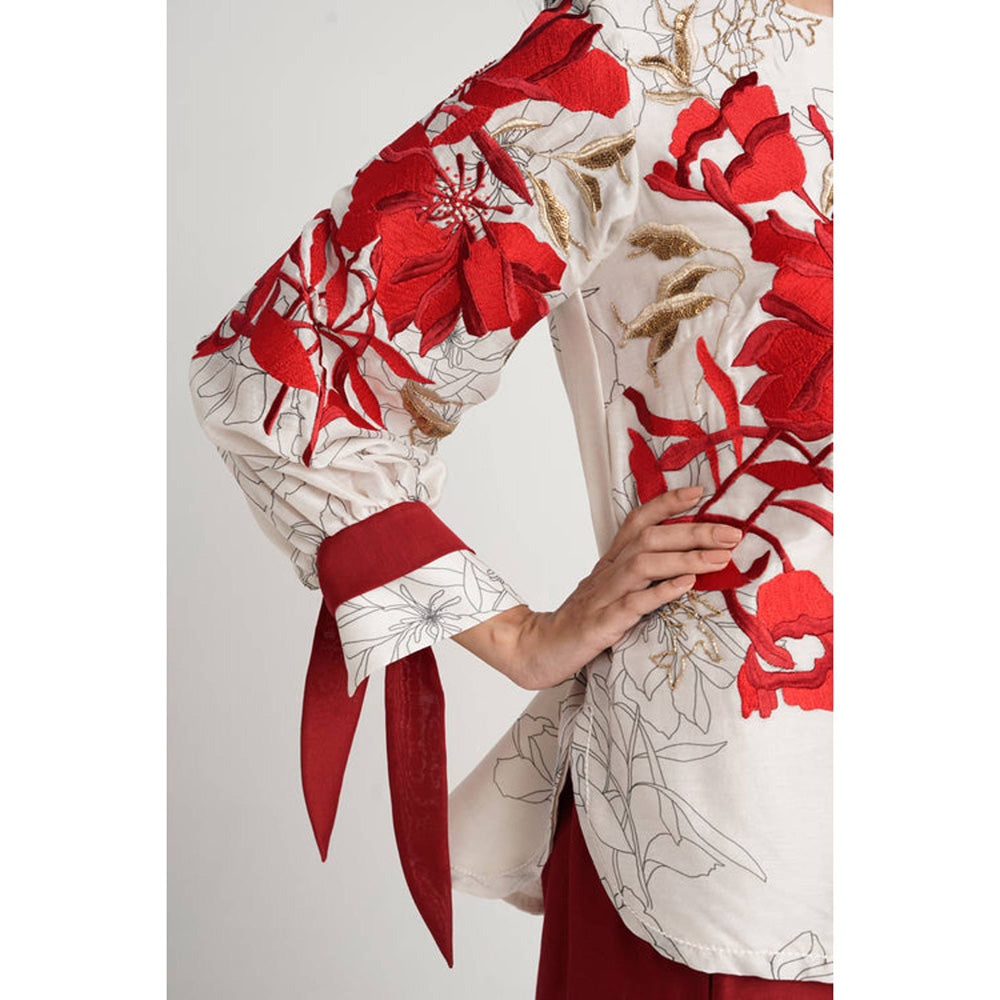 MADDER MUCH Nyla - Bloom Top + Wide Leg Pants Co-ords