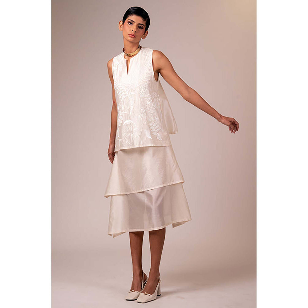 MADDER MUCH Vallarie - Stepped Midi Dress