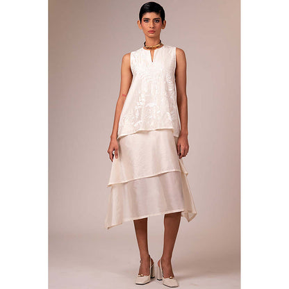MADDER MUCH Vallarie - Stepped Midi Dress