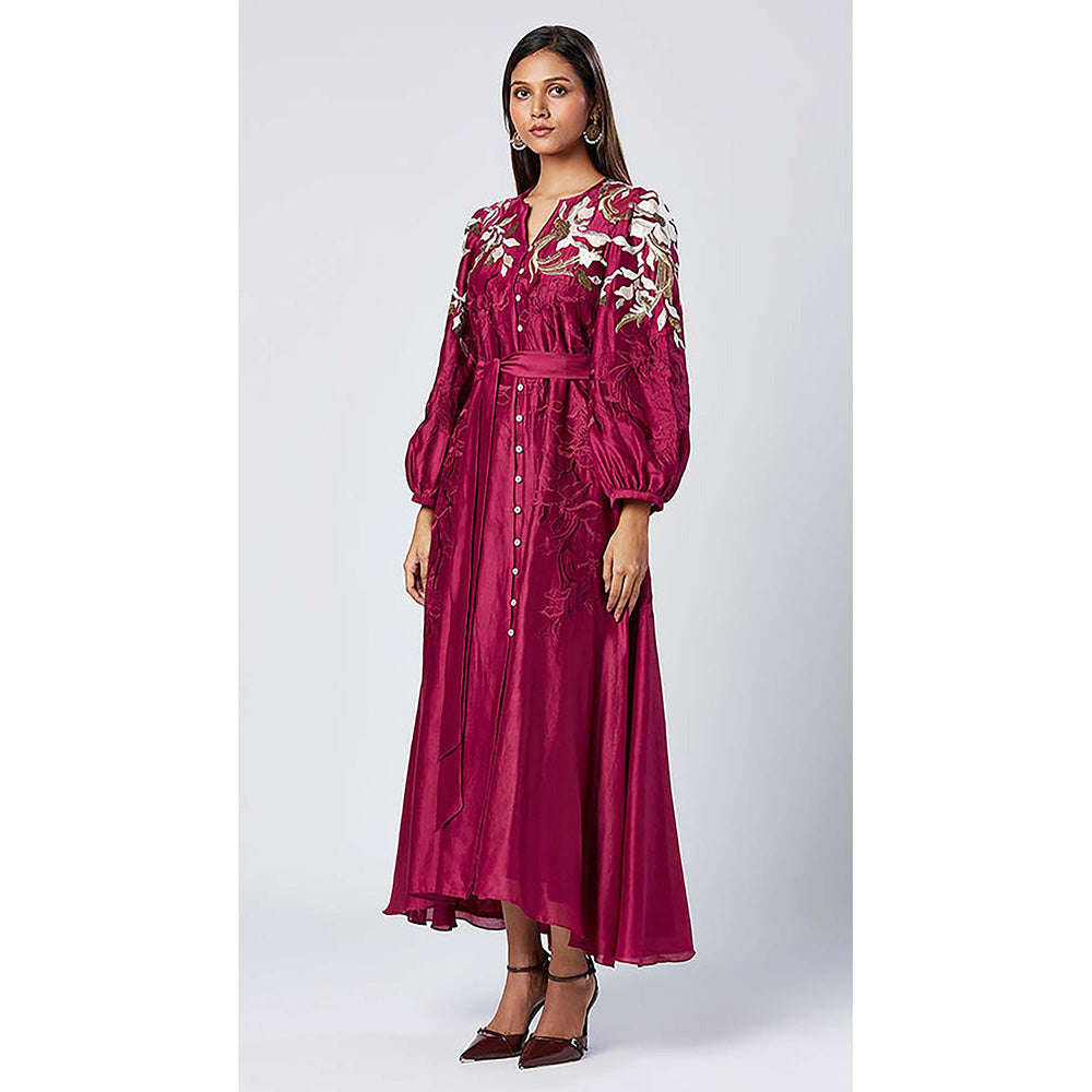 MADDER MUCH Natalie - The Ballroom Long Dress With Belt