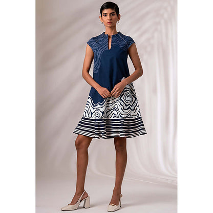 MADDER MUCH Yara - Bottom Swirl Short Dress