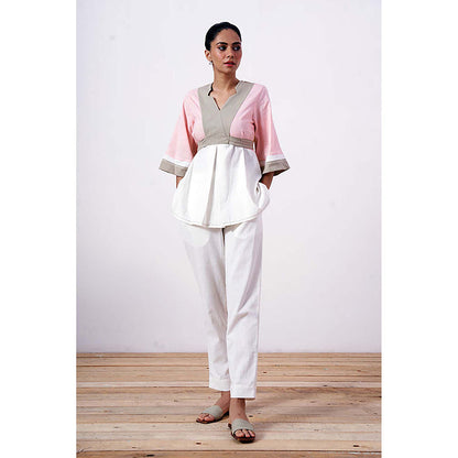 MADDER MUCH Ami - Retro Tie-Back Top + Pant Set