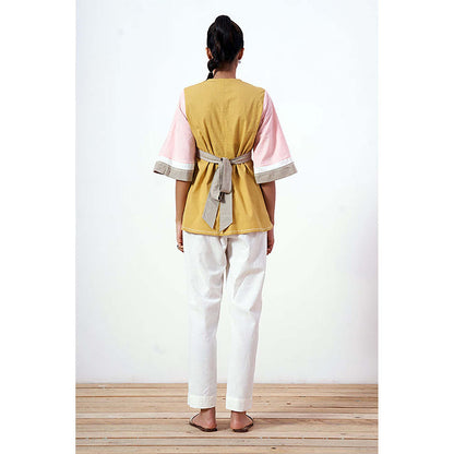 MADDER MUCH Ami - Retro Tie-Back Top + Pant Set