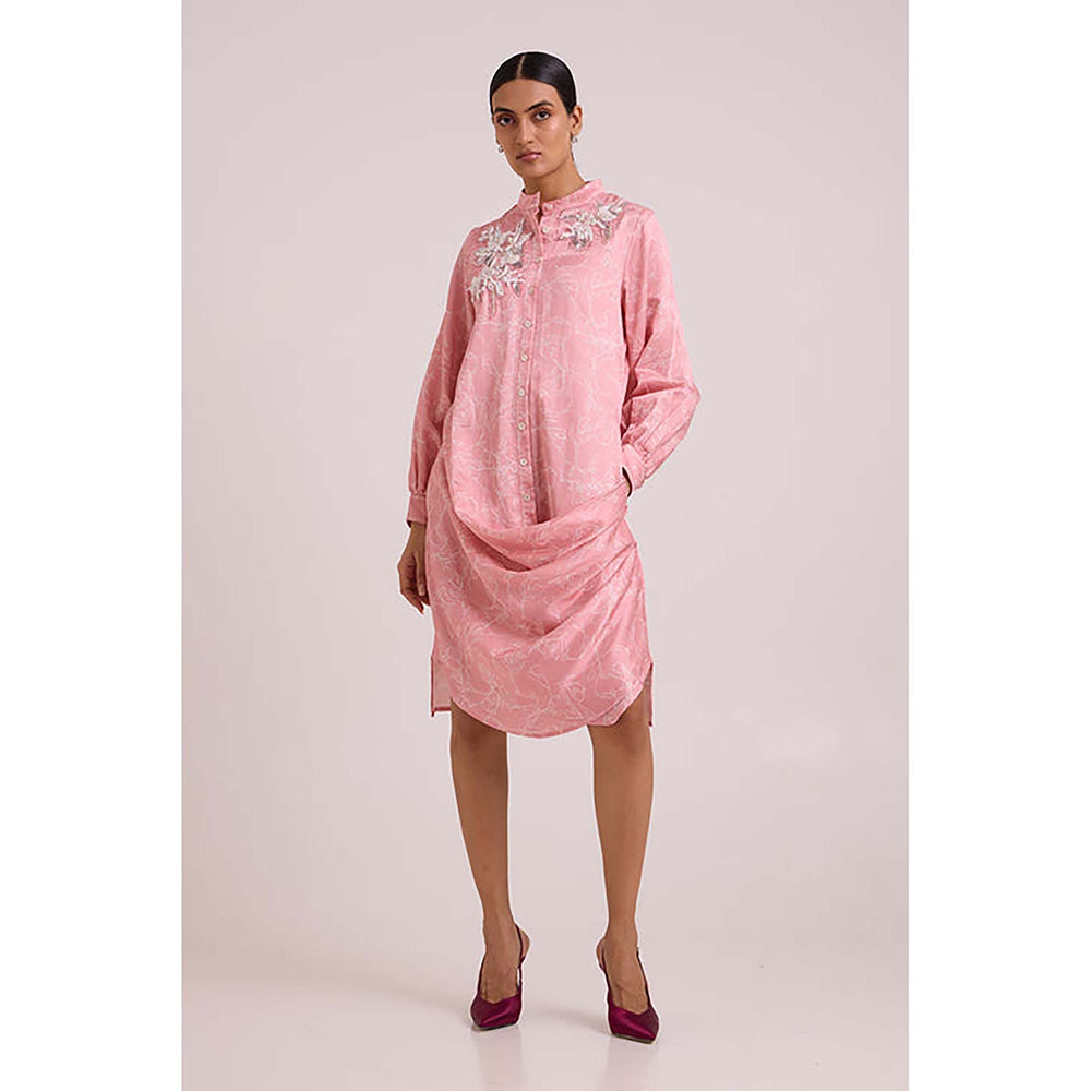 MADDER MUCH Leya - Rose Water Short Dress