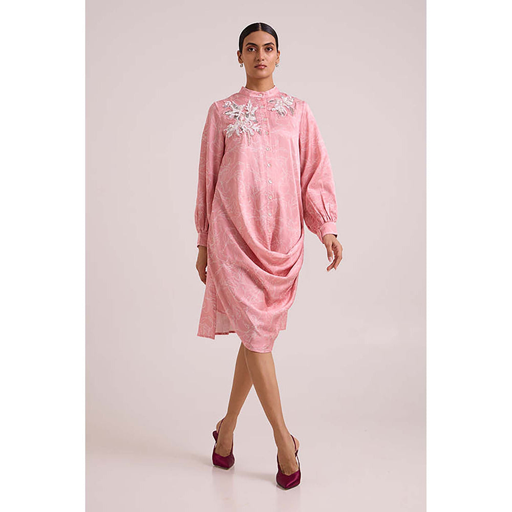 MADDER MUCH Leya - Rose Water Short Dress