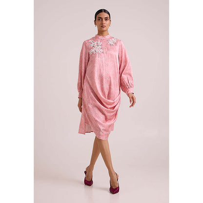 MADDER MUCH Leya - Rose Water Short Dress