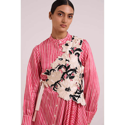 MADDER MUCH Comet - Crossbody Bib Serial Shirt Dress