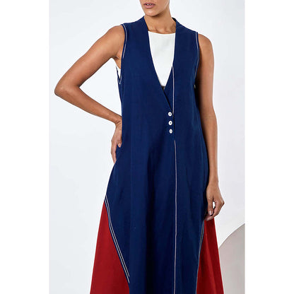 MADDER MUCH Nara - Island Overlay Jacket With Jumpsuit