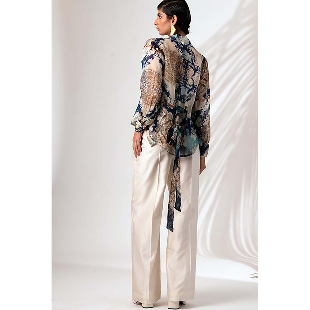 MADDER MUCH Crystal - Trench Top + Trousers Jacket Set