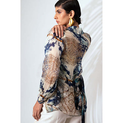 MADDER MUCH Crystal - Trench Top + Trousers Jacket Set