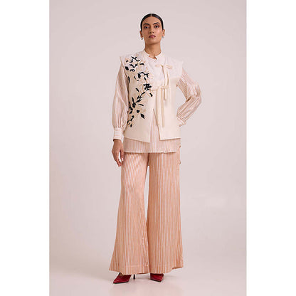 MADDER MUCH Monroe - Diwan Vest With Shirt And Pant Set