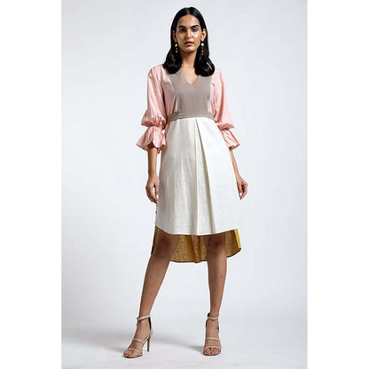 MADDER MUCH Batul - Panelled Dress With Pockets