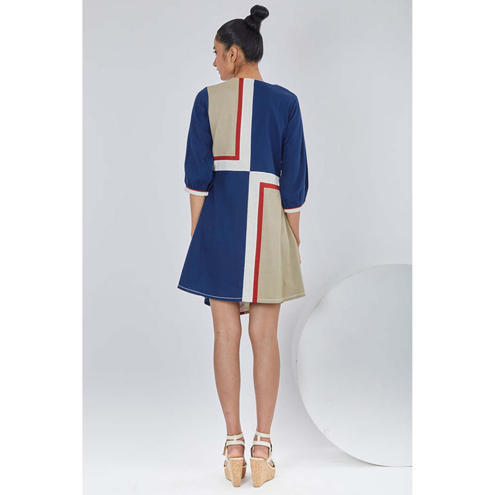 MADDER MUCH Mahi - Tiled Short Dress