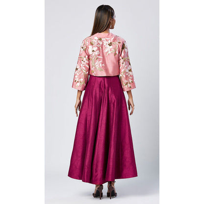 MADDER MUCH Sylvie Border Dress and Jacket