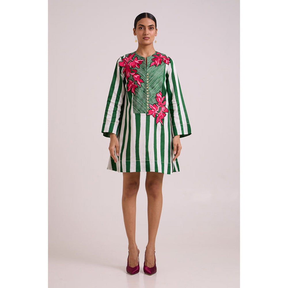 MADDER MUCH Citara - Floating Bloom Short Dress
