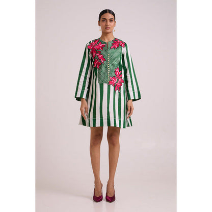 MADDER MUCH Citara - Floating Bloom Short Dress